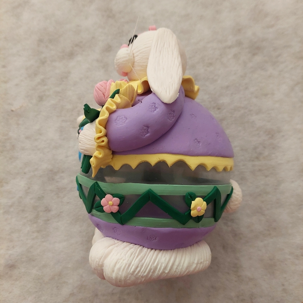 CWC  Collectible Glass Easter Bunny NIB - Picture 3 of 10